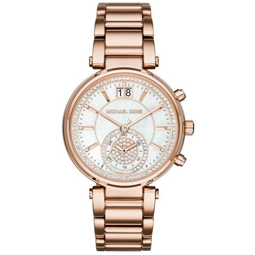 Michael Kors MK6282 Sawyer Chronograph Ladies Watch - Watch Home™ Michael Kors MK6282 Sawyer Chronograph Ladies Watch - Watch Home™